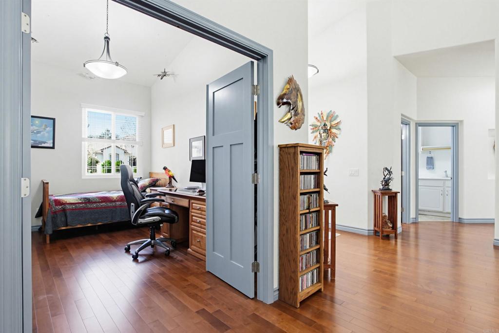 2194 Stone Castle Fallbrook, CA 92028 - Photo 23 of 60 a view of a livingroom with workspace and a window