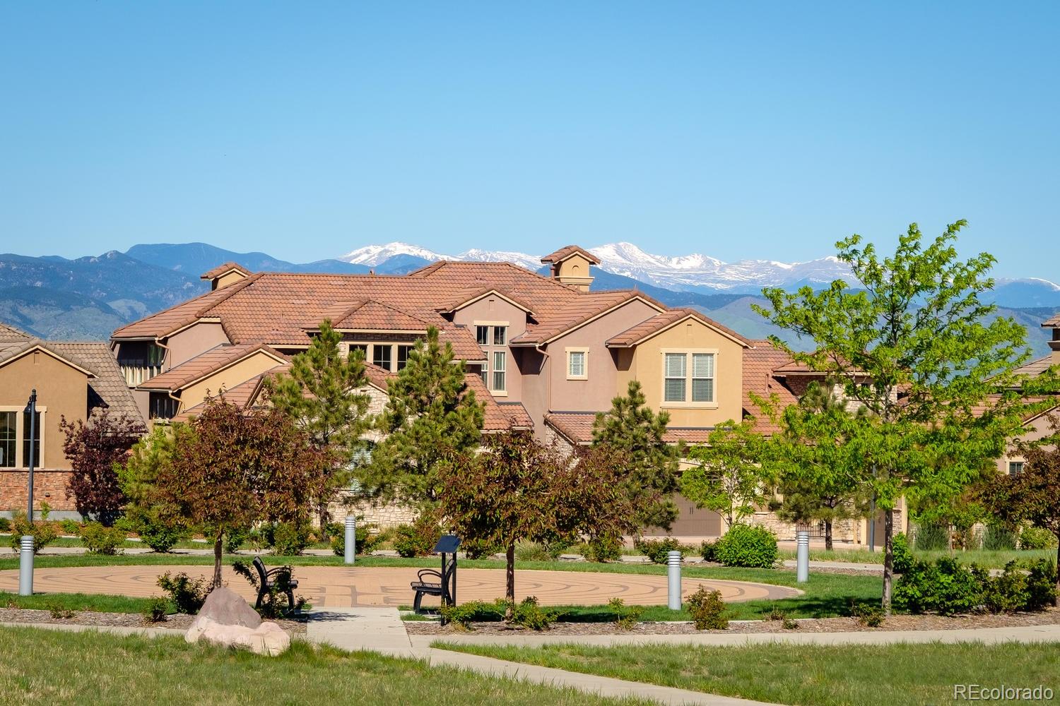 9367 Viaggio Way Highlands Ranch, CO 80126 - Photo 1 of 9 front view of a house with a yard