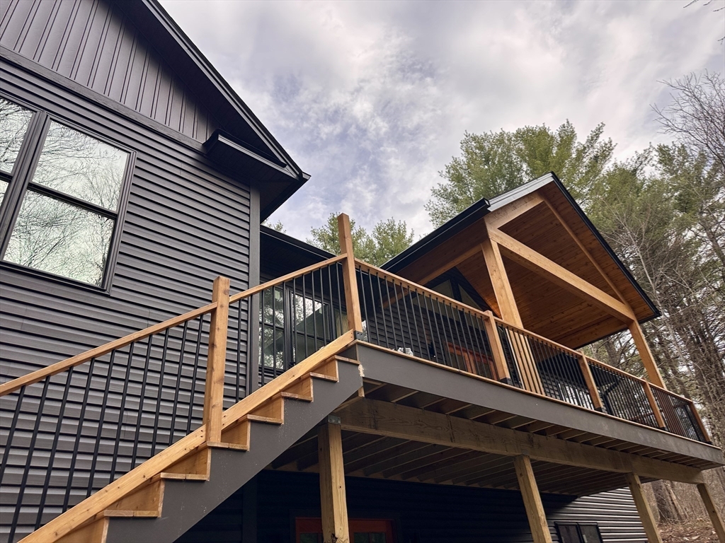 20 Merrifield Road North Bernardston, MA 01337 - Photo 9 of 17 a view of outdoor space with deck and wooden floor