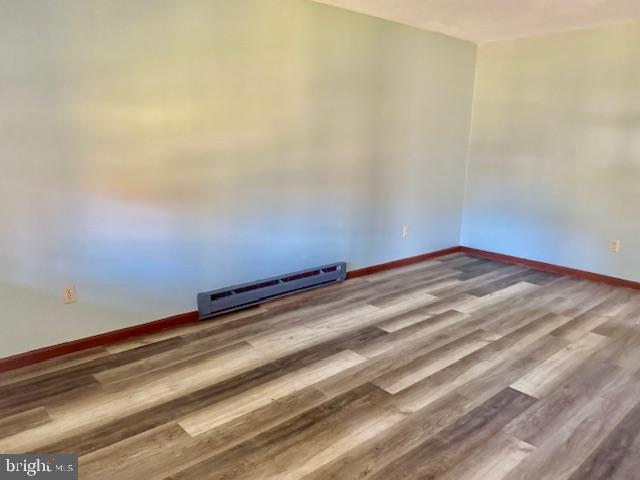 66 Low Street Delano, PA 17948 - Photo 12 of 21 a view of empty room with wooden floor