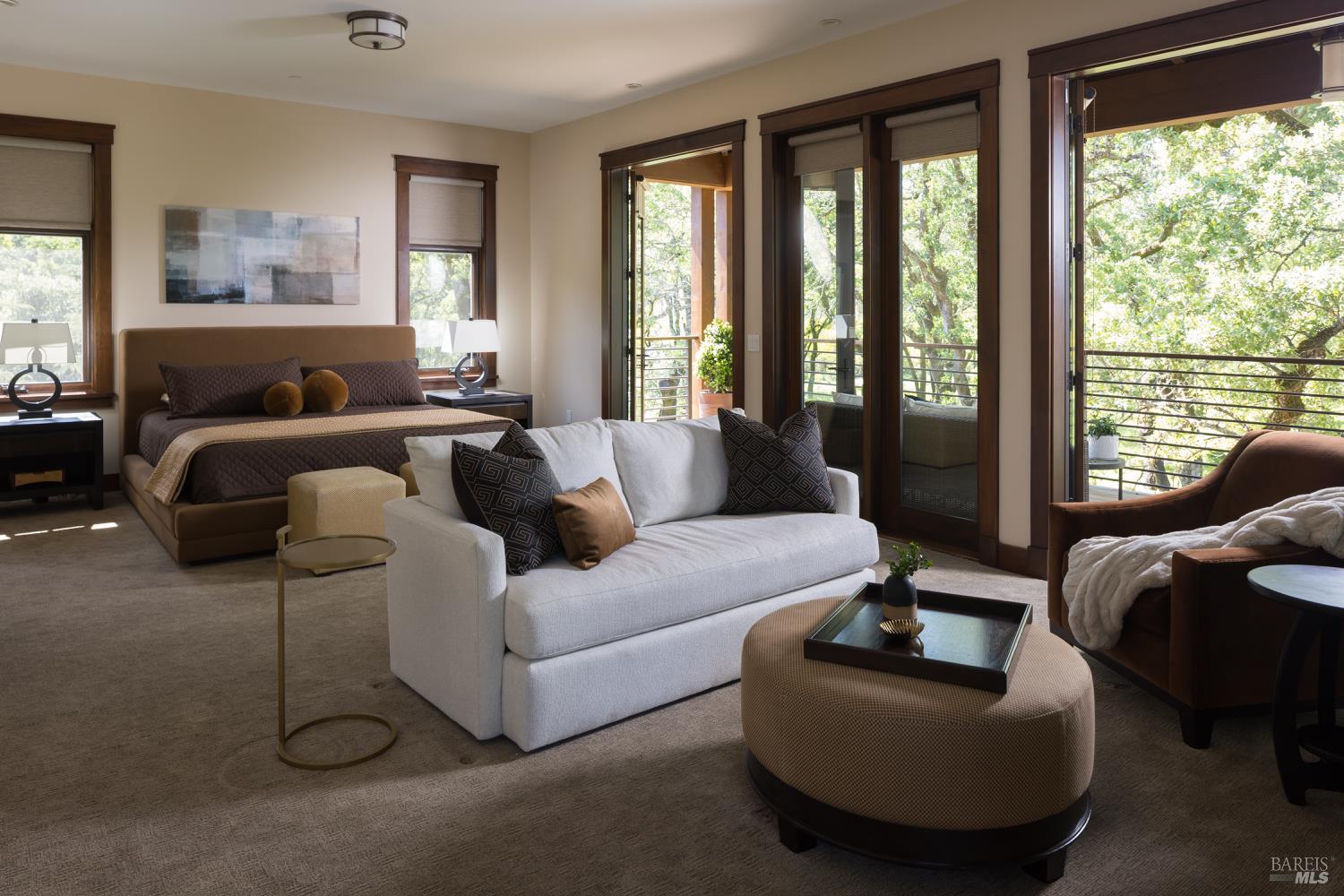 3525 Wood Valley Road Sonoma, CA 95476 - Photo 18 of 39 a living room with furniture and a large window