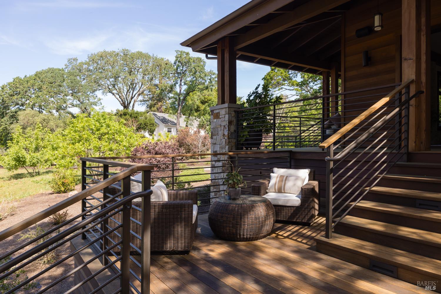 3525 Wood Valley Road Sonoma, CA 95476 - Photo 24 of 39 a view of balcony with chairs