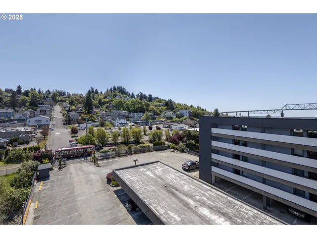 a view of lake and city