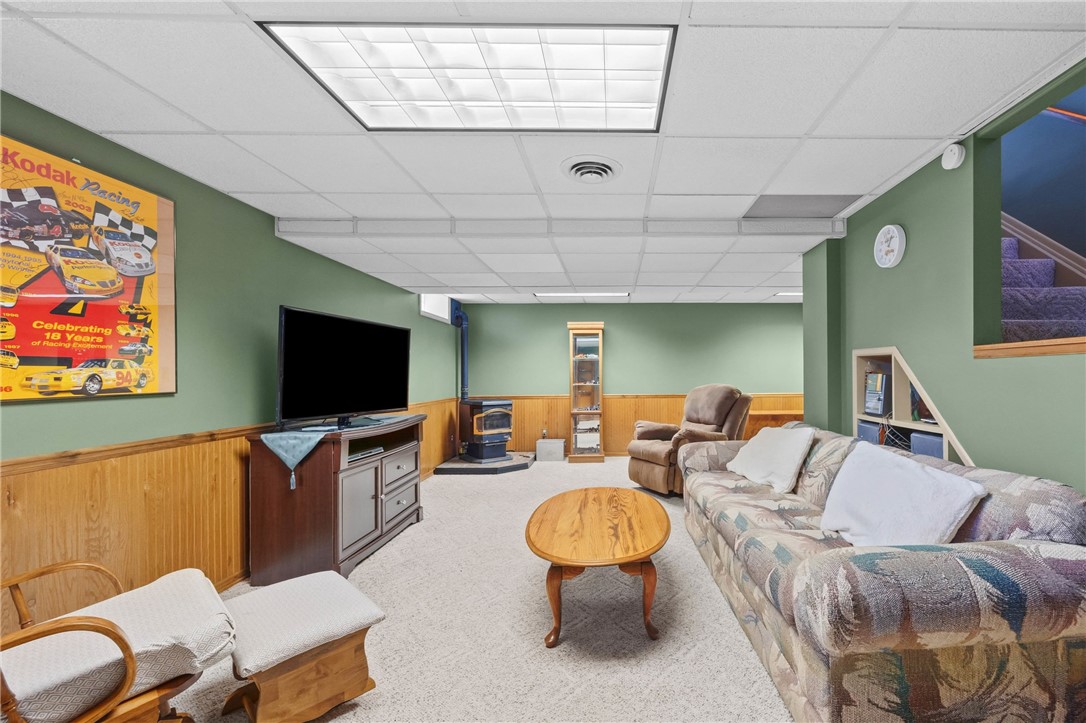 1113 Erie Street Road Macedon, NY 14502 - Photo 26 of 50 The finished basement is the ultimate hangout spac