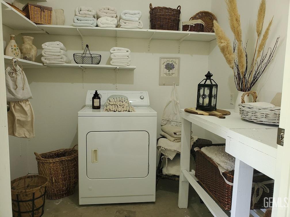 Undisclosed Address Bakersfield, CA 93309 - Photo 25 of 47 a utility room with dryer and washer