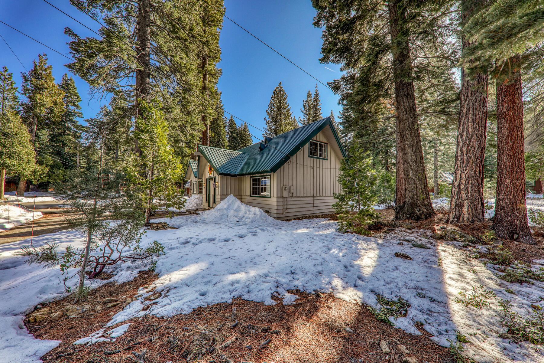 5749 Dodowah Road Carnelian Bay, CA 96140 - Photo 25 of 28 a view of a house with a yard