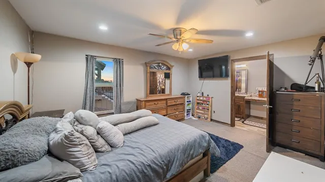 an aerial view of a ocean view