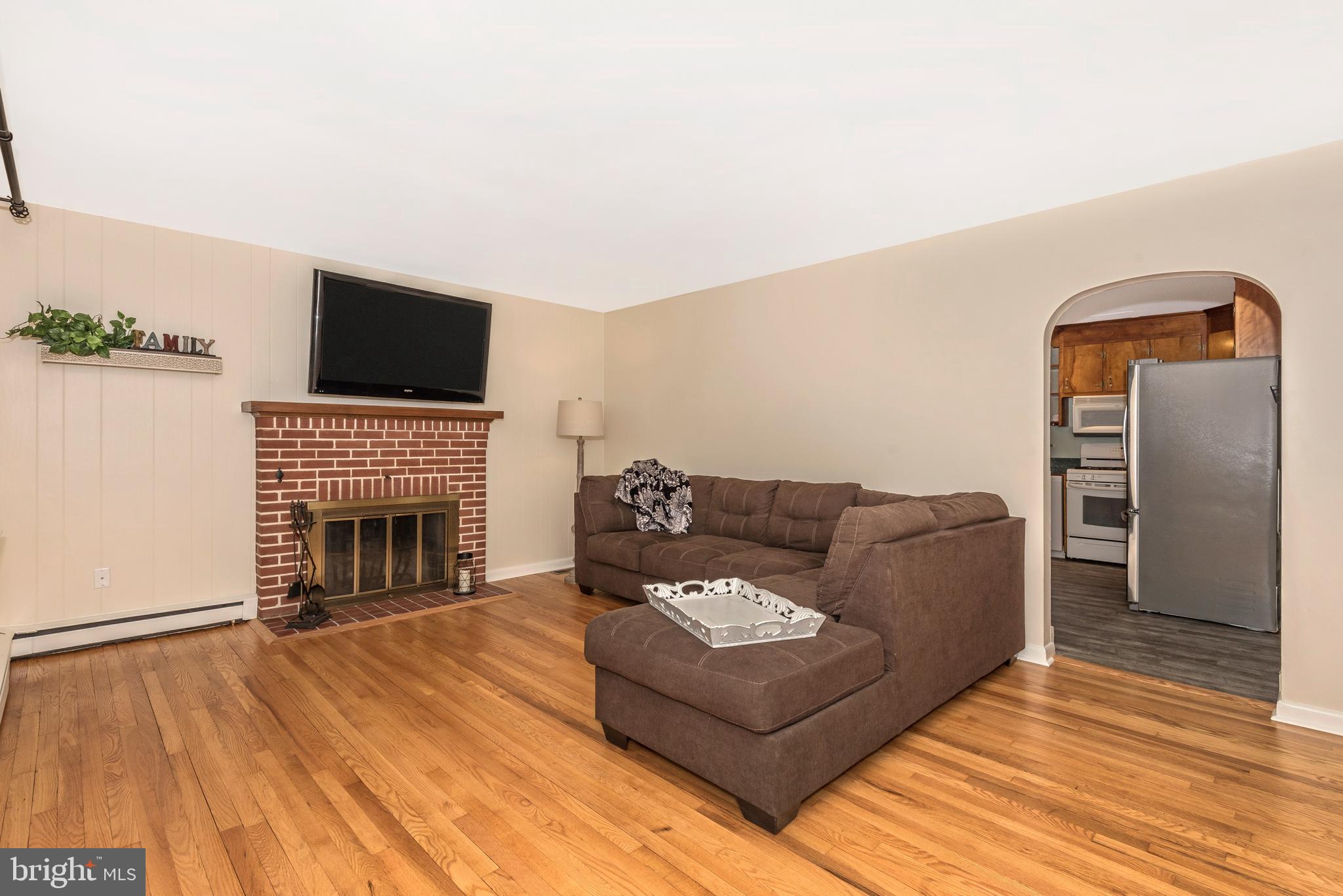 726 Warfieldsburg Road Westminster, MD 21157 - Photo 4 of 41 Living Room with Wood burning Fireplace