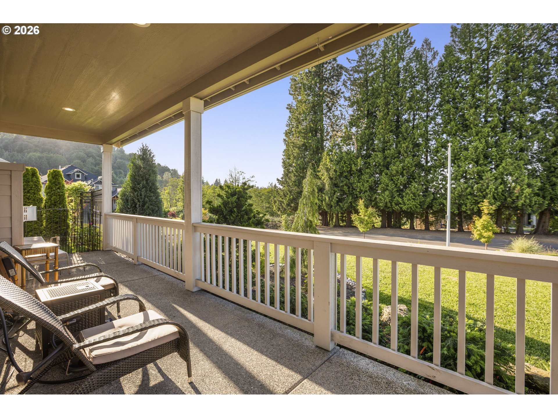 1668 Southeast 35th Terrace Gresham, OR 97080 - Photo 28 of 33 a view of a balcony with chairs