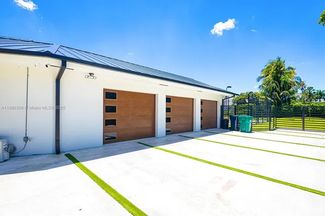 a house with yard in front of it