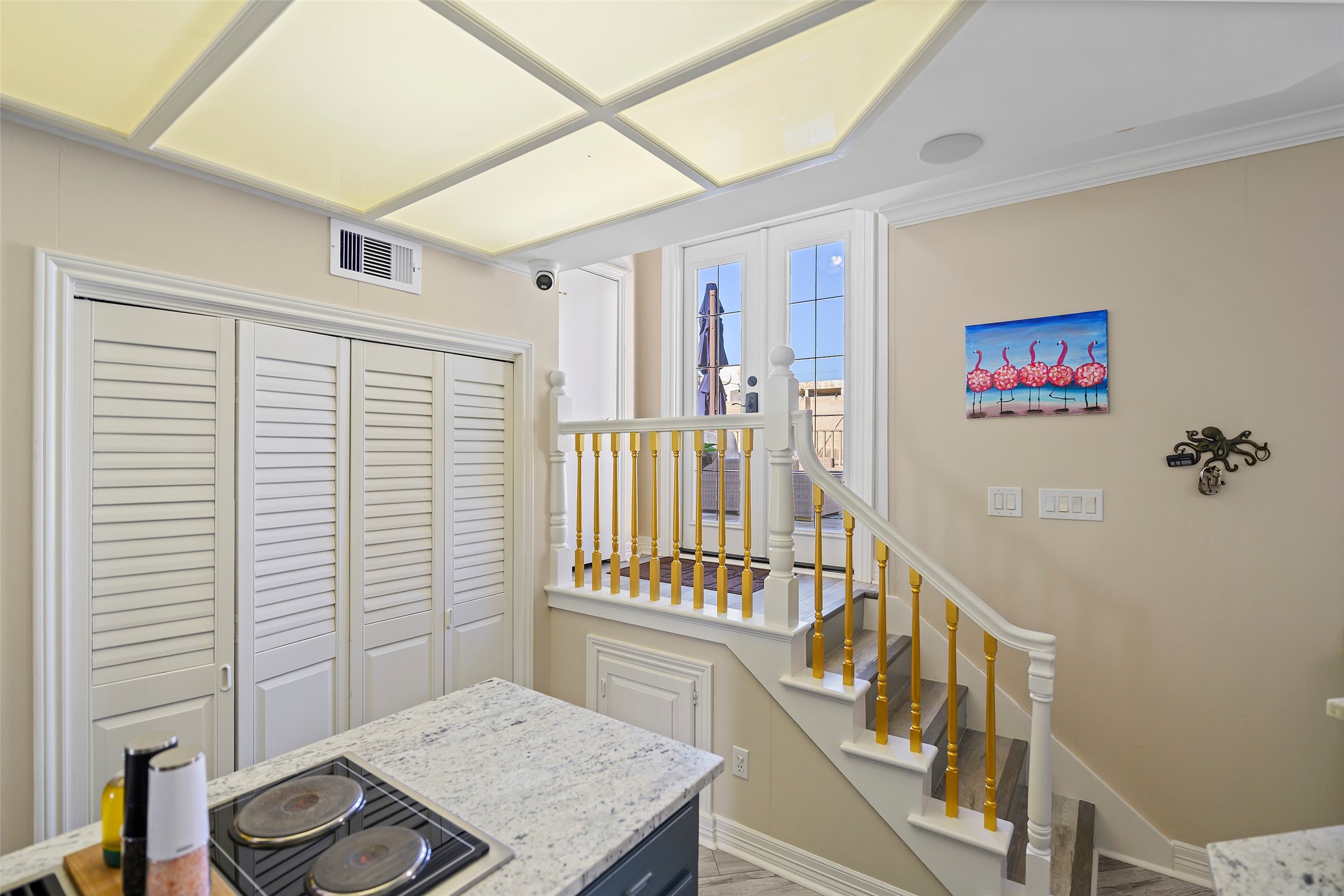 2102 Postoffice Street, Unit 1 Galveston, TX 77550 - Photo 13 of 38 Entry into your island hideaway