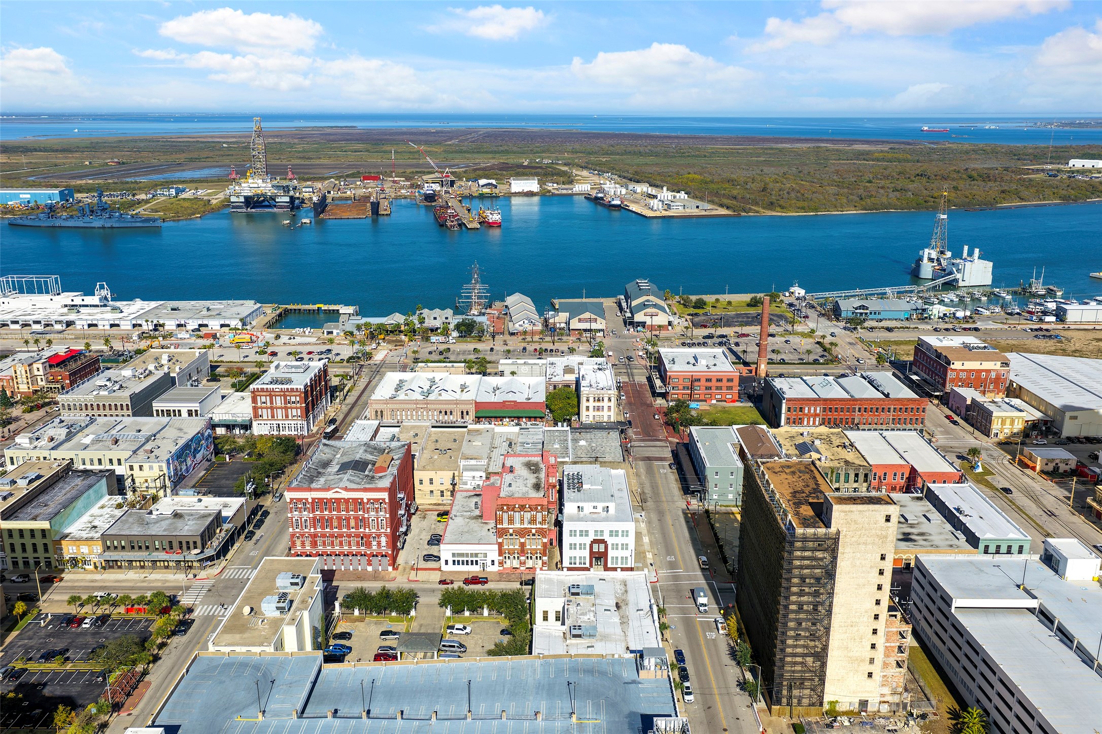 2102 Postoffice Street, Unit 1 Galveston, TX 77550 - Photo 38 of 38 View of Galveston Harbor