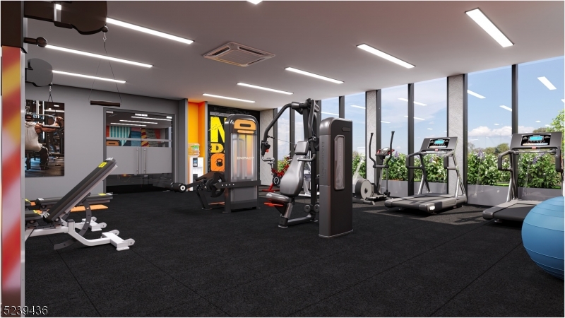 803 South Avenue, Unit 510 Plainfield, NJ 07062 - Photo 43 of 47 a view of a room with gym equipment