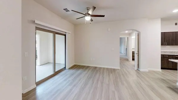 a view of empty room