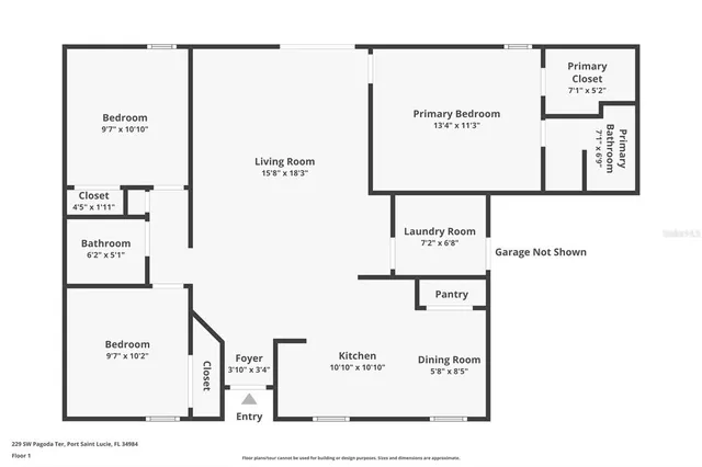 $330,000 | 229 Southwest Pagoda Terrace, Port St. Lucie, FL 34984