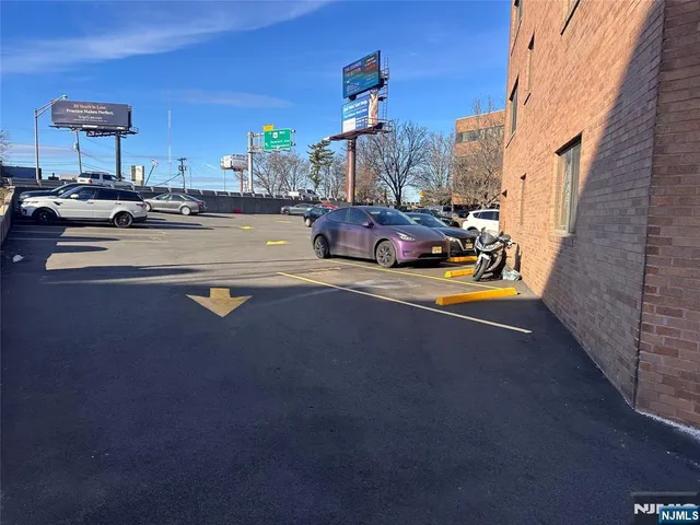 a view of street with houses