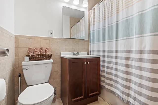 a view of a balcony with an outdoor space