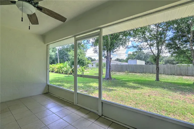 a view of empty room