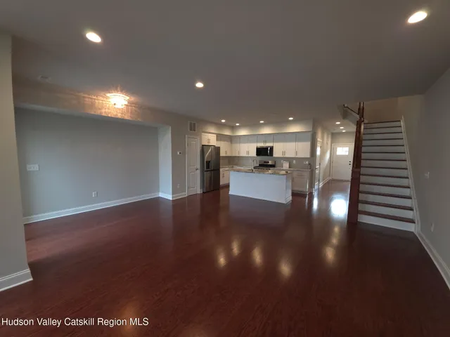 a view of a room with lots of counter space