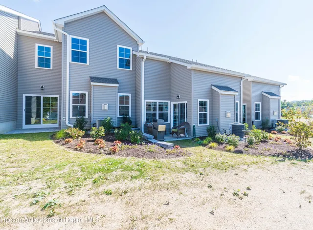 a view of a house with a patio