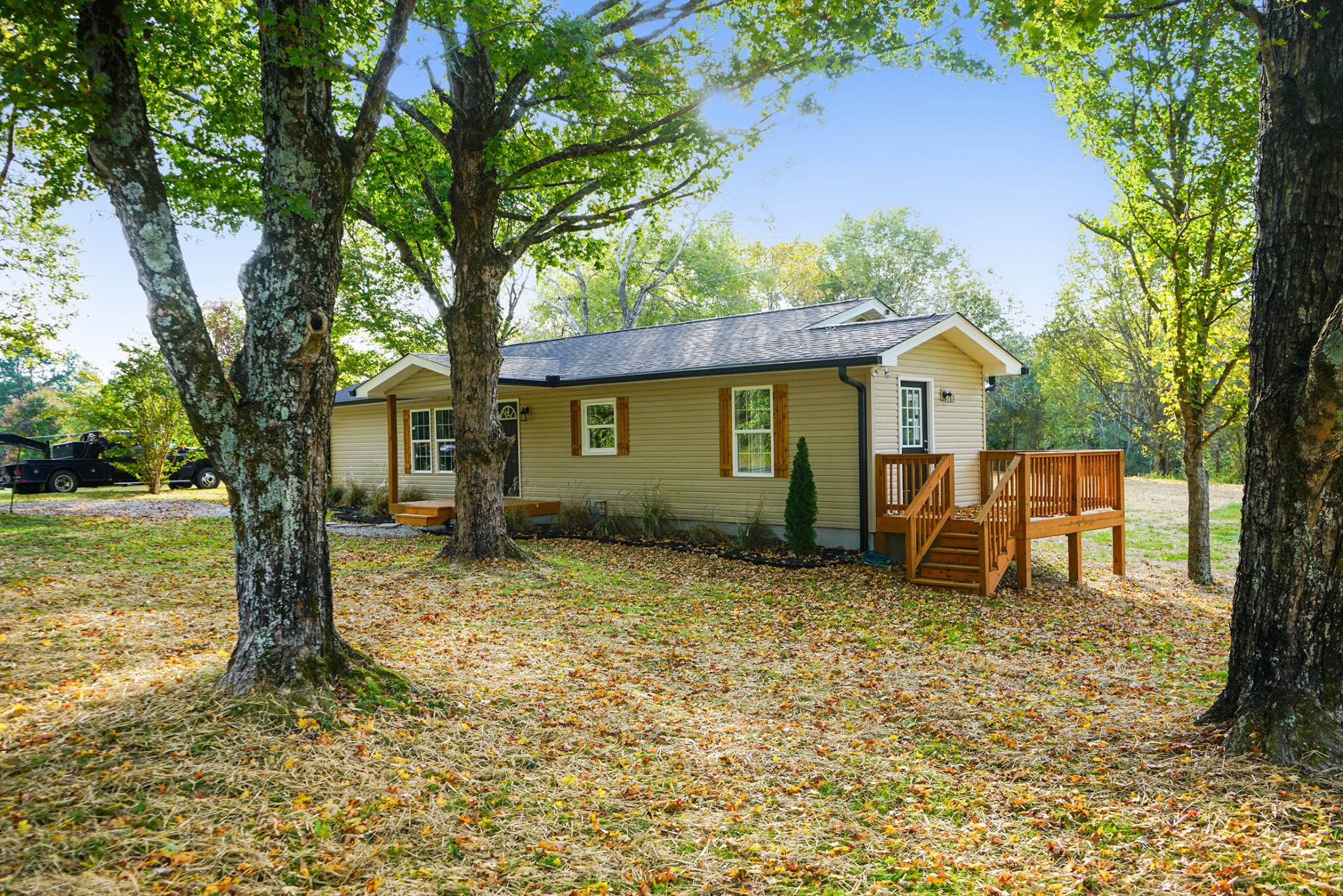 1080 Manley Loop Dickson, TN 37055 - Photo 4 of 42 a backyard of a house with seating space