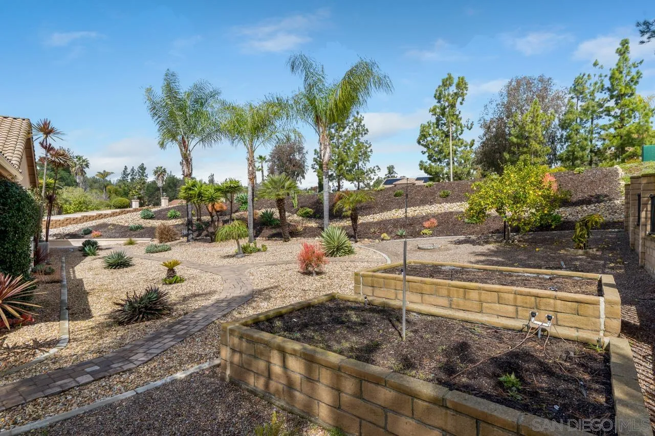12245 Malabar Drive Poway, CA 92064 - Photo 6 of 43 a view of a backyard of the house