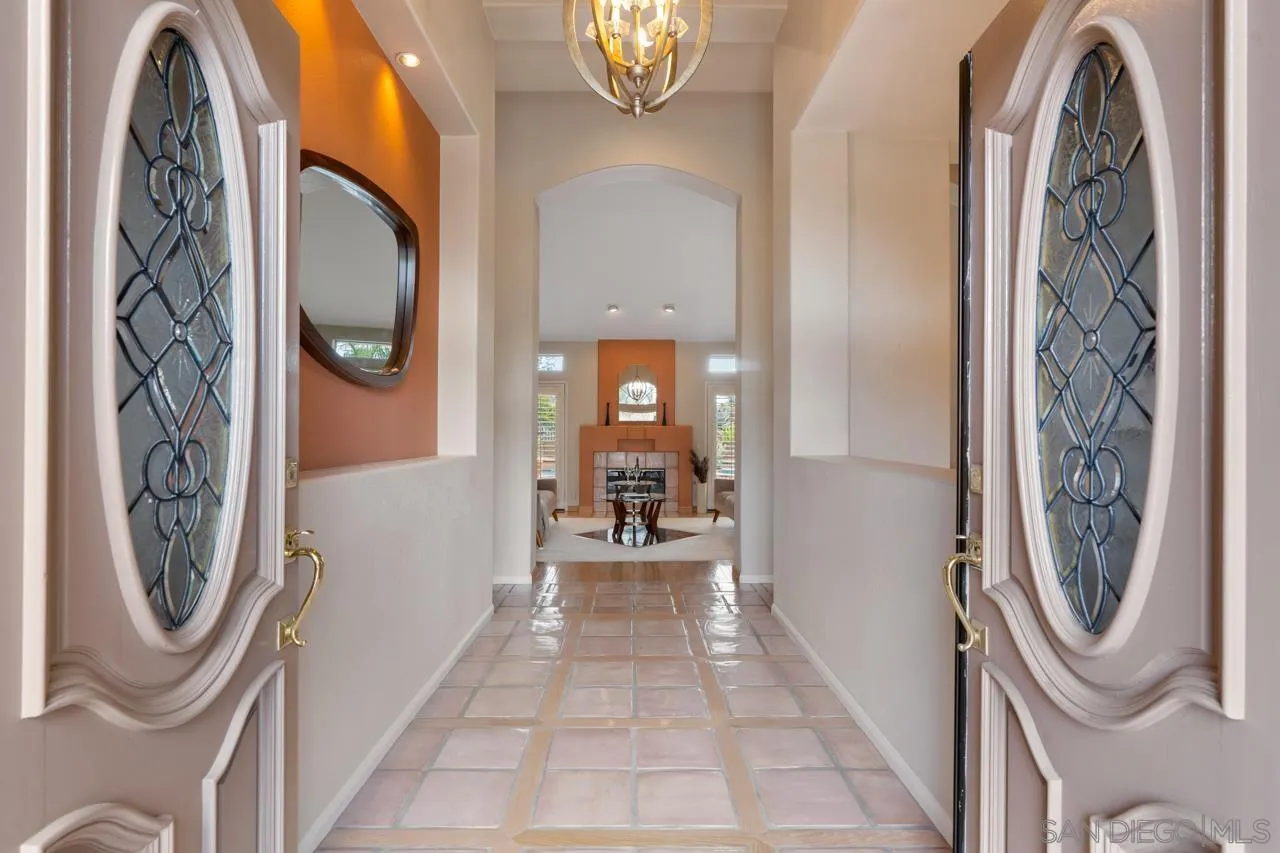 12245 Malabar Drive Poway, CA 92064 - Photo 10 of 43 a view of a door with a washer and dryer