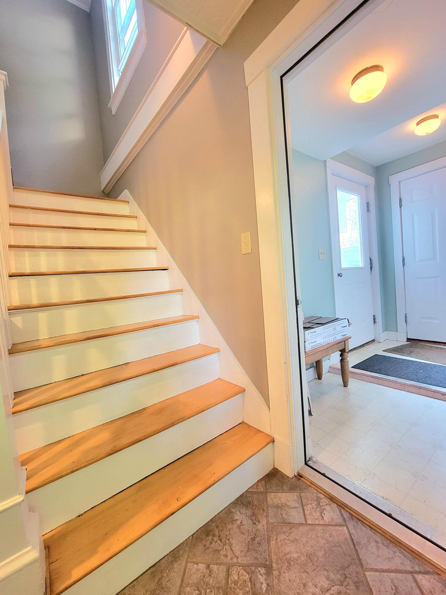 12 Riverview Street Bangor, ME 04401 - Photo 38 of 52 Stairway to Upstairs