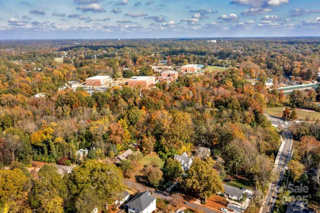 a view of an outdoor space and mountain view