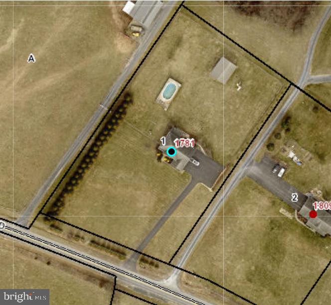 1781 Brucetown Road Clear Brook, VA 22624 - Photo 50 of 76 Aerial view of spacious residential lots.