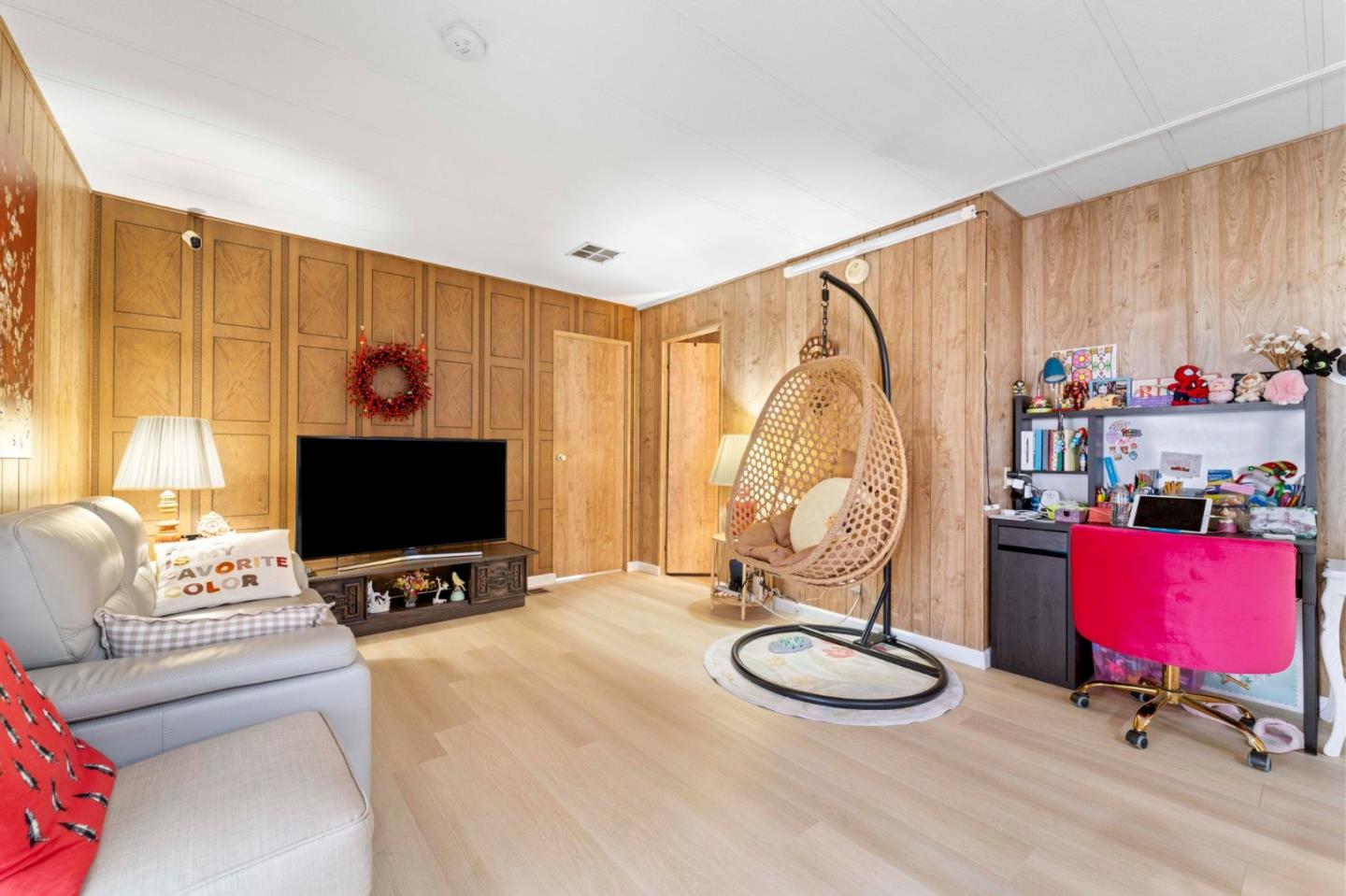 1872 Quimby Road, Unit 1872 San Jose, CA 95122 - Photo 14 of 36 a room with a flat screen tv and a window