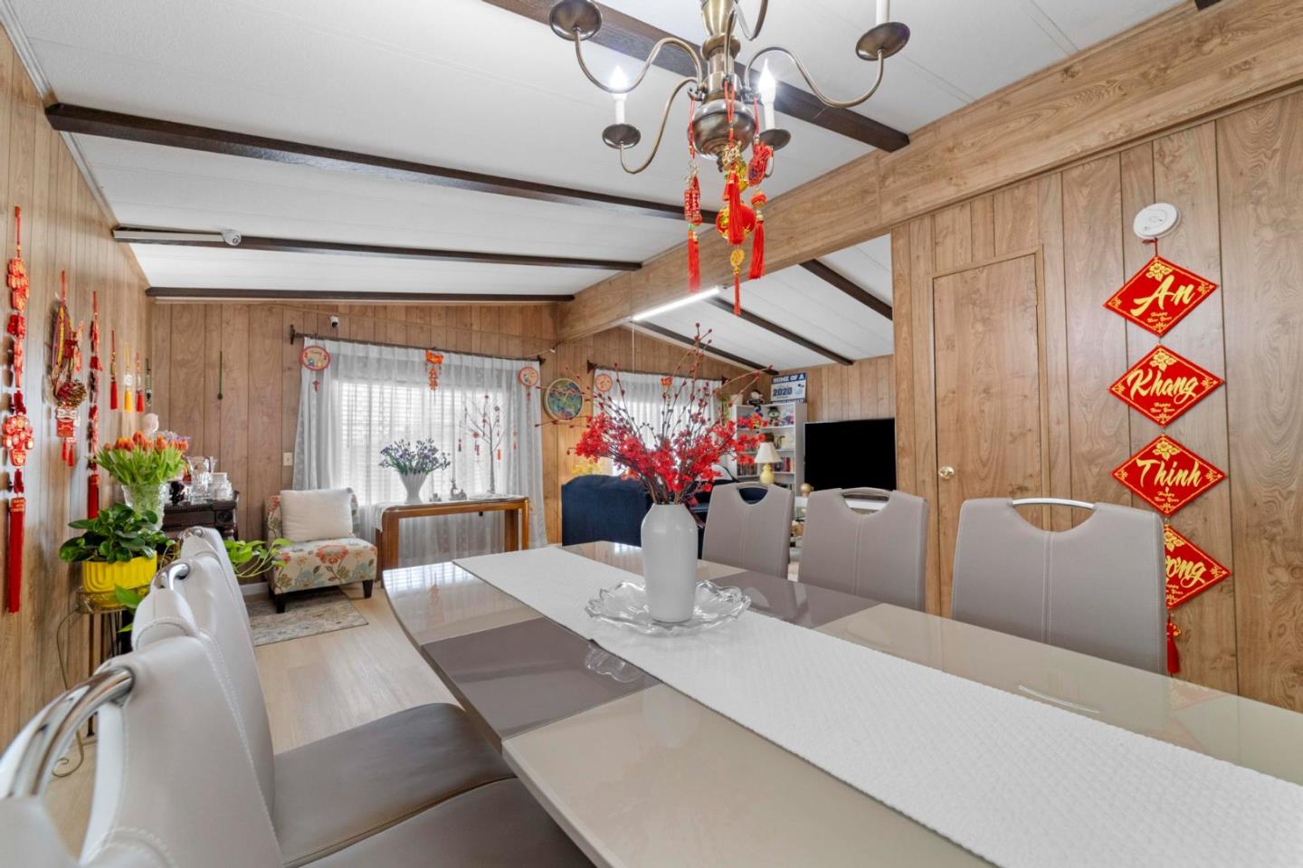 1872 Quimby Road, Unit 1872 San Jose, CA 95122 - Photo 10 of 36 a living room with furniture and a flat screen tv