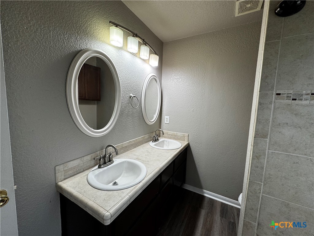 397 County Road 3367 Kempner, TX 76539 - Photo 25 of 47 a bathroom with a sink and a mirror