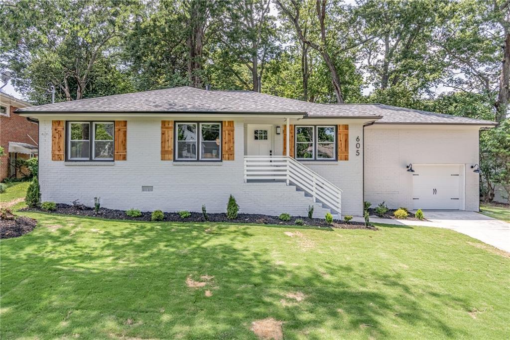605 Blake Avenue Southeast Atlanta, GA 30316 - Photo 21 of 25 a view of a house with a yard