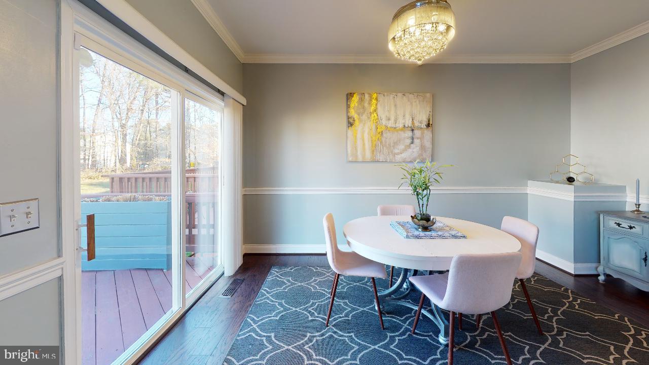 8709 Riverscape Court Odenton, MD 21113 - Photo 22 of 65 Sliding glass doors to back deck
