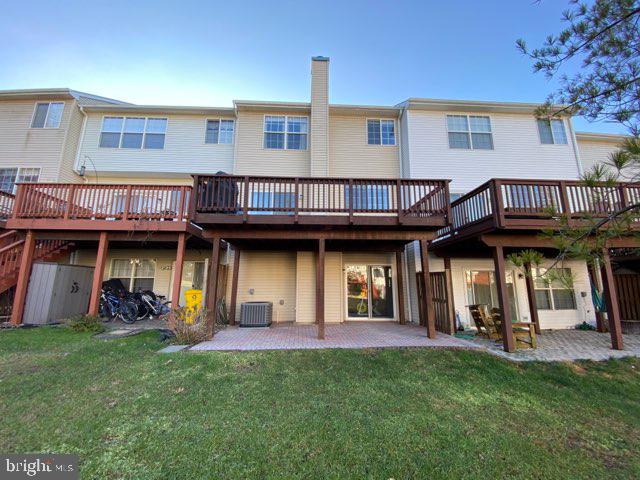 8709 Riverscape Court Odenton, MD 21113 - Photo 39 of 65 Back of house, Nice deck and patio!
