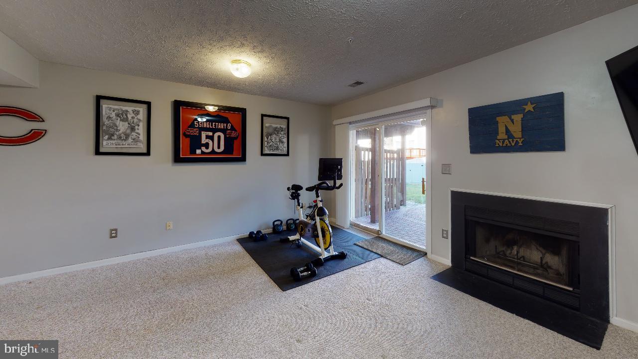 Lower level above ground basement
