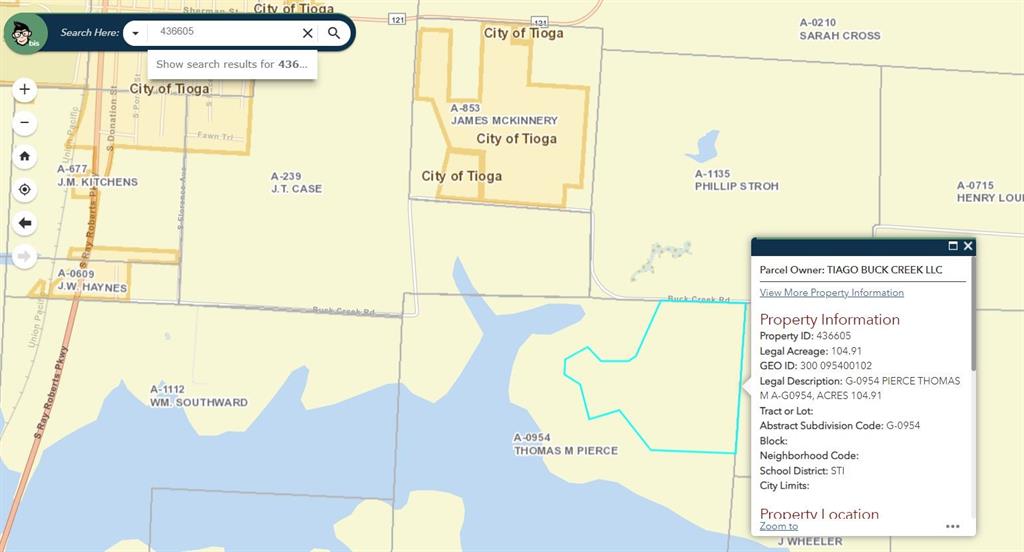0 Buck Creek Road Tioga, TX 76271 - Photo 2 of 3 Map location
