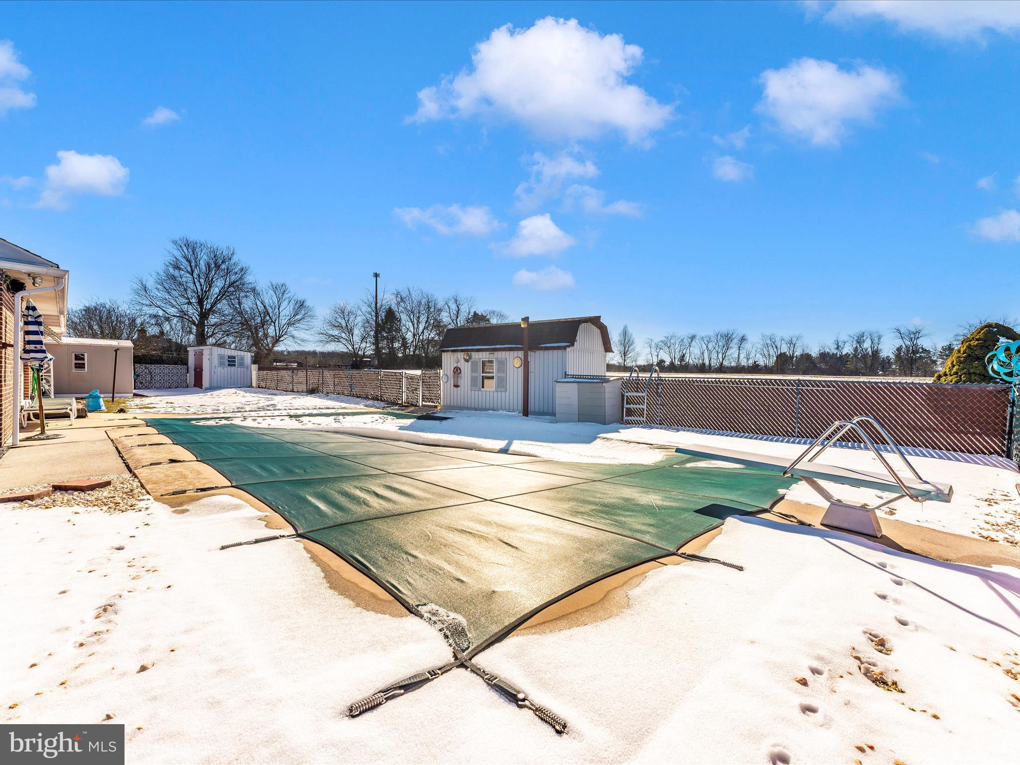 5242 Babylon Road Taneytown, MD 21787 - Photo 46 of 50 large in ground pool and patio