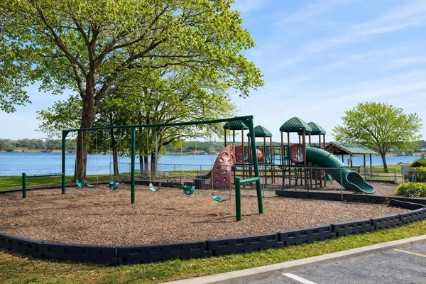 a view of outdoor space with garden