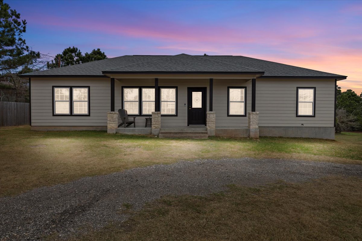 207 Cardinal Loop Paige, TX 78659 - Photo 4 of 39 a front view of a house with a yard