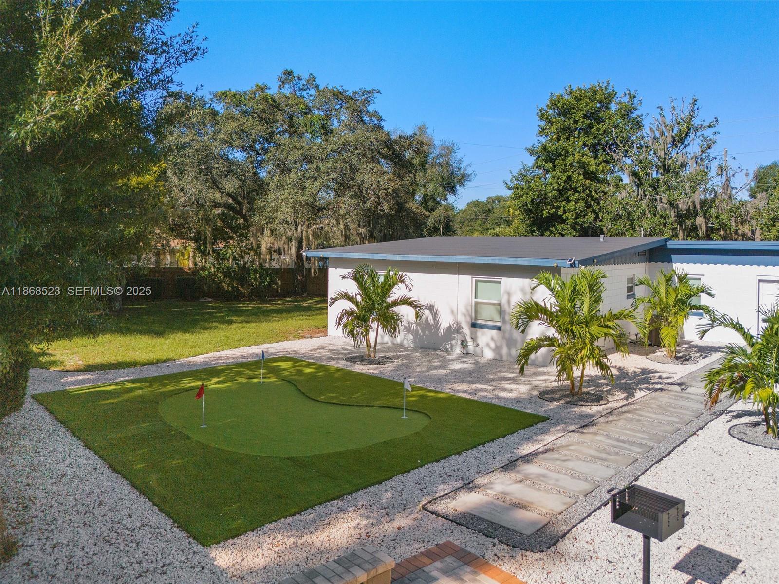 4255 Wee Street, Unit 4255 Mount Dora, FL 32757 - Photo 43 of 46 a view of a swimming pool with a patio