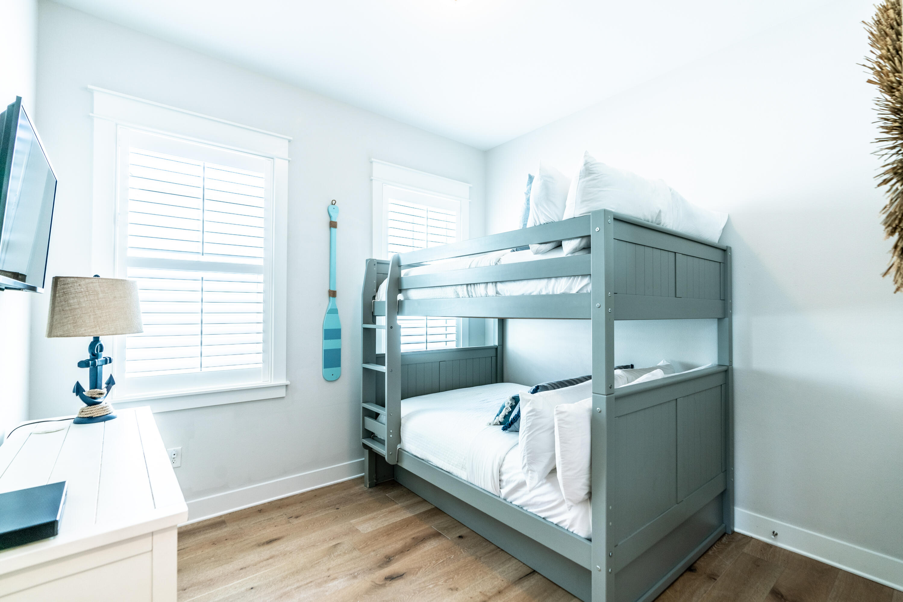 259 Milestone Dr Inlet Beach, Unit B Inlet Beach, FL 32461 - Photo 23 of 48 a bedroom with a bed and window