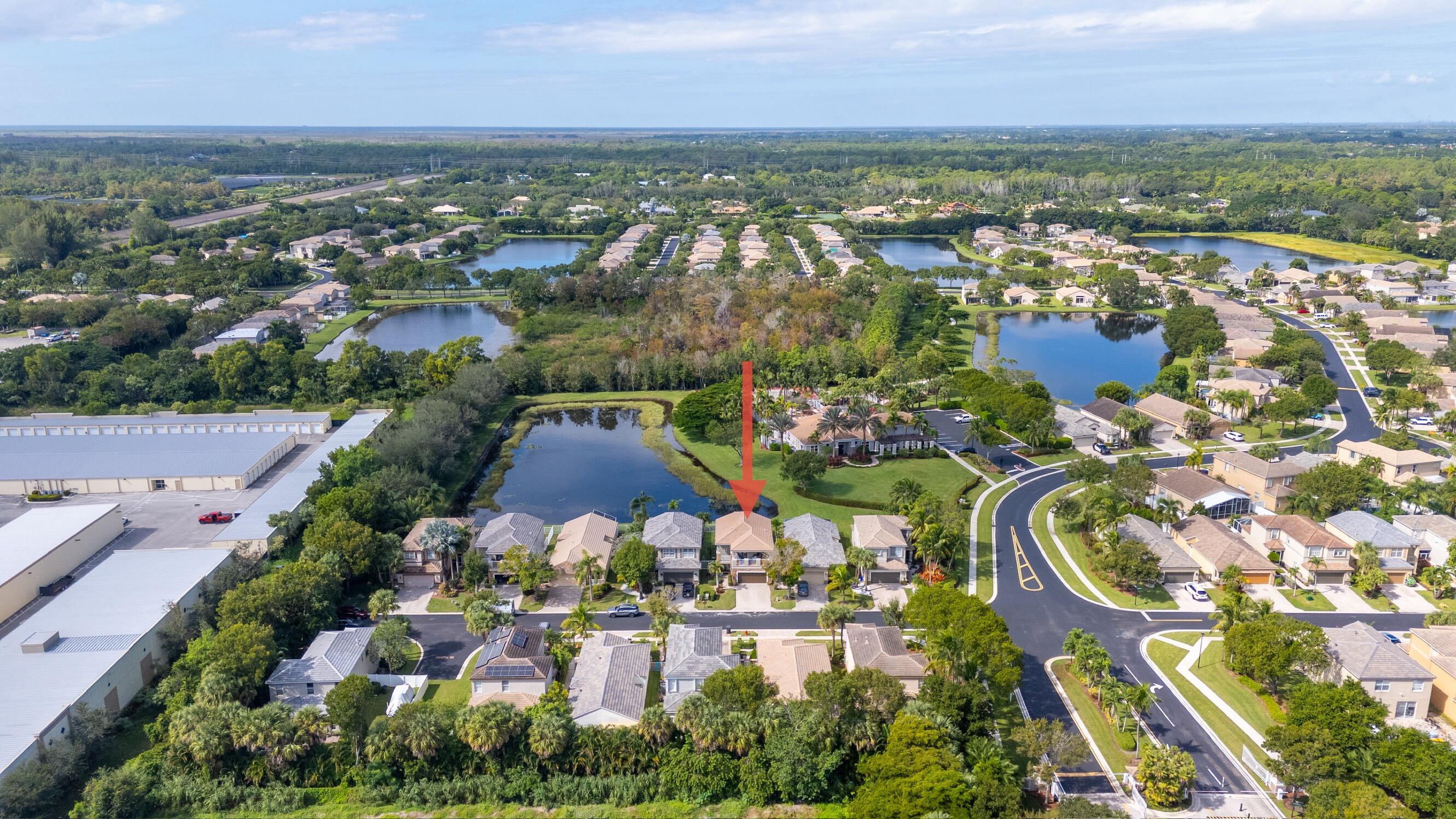 5791 Raceway Road Lake Worth, FL 33449 - Photo 45 of 62 an aerial view of multiple house