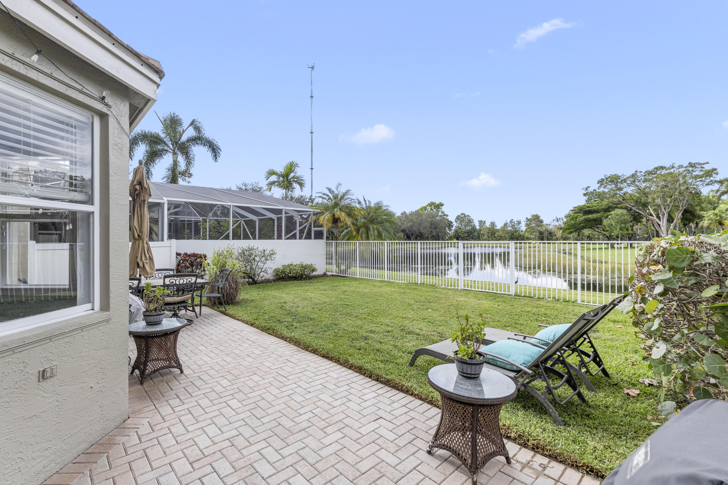 5791 Raceway Road Lake Worth, FL 33449 - Photo 51 of 62 a garden view with a seating space
