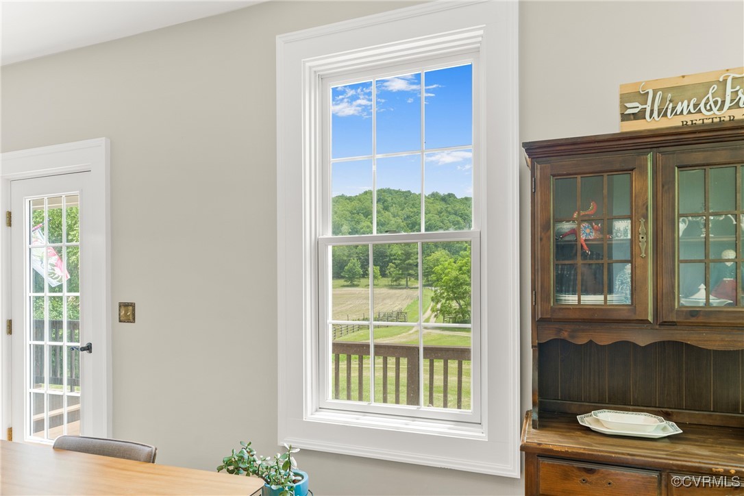 504 Springbranch Road Lexington, VA 24450 - Photo 22 of 50 a bathroom with a granite countertop sink and a window