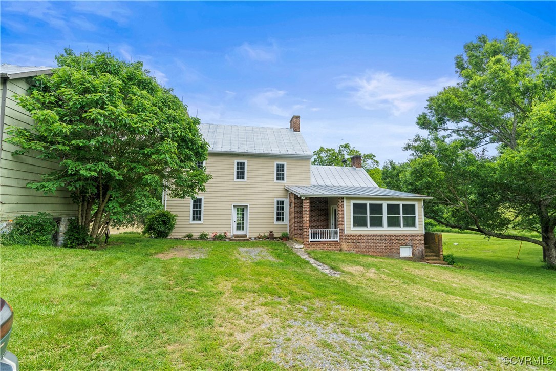 504 Springbranch Road Lexington, VA 24450 - Photo 47 of 50 a view of a house with a backyard