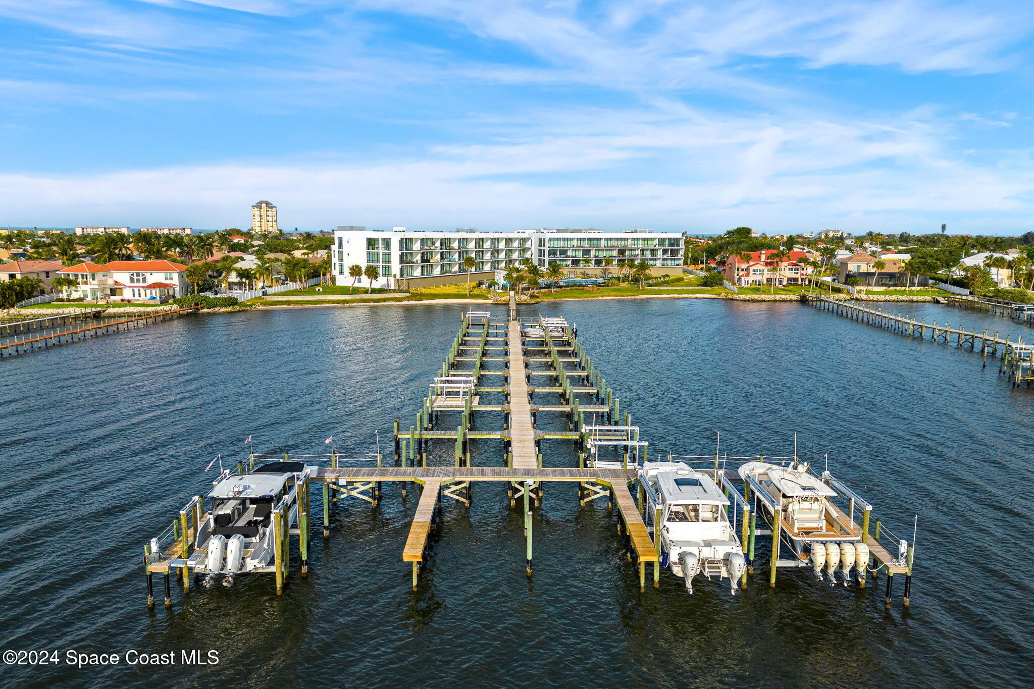 225 Strand Drive, Unit 401 Melbourne Beach, FL 32951 - Photo 51 of 51 a view of swimming pool with outdoor seating