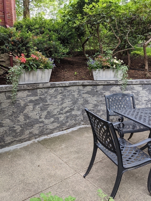 101 Summit Avenue, Unit E Brookline, MA 02446 - Photo 18 of 22 a view of outdoor space yard and patio