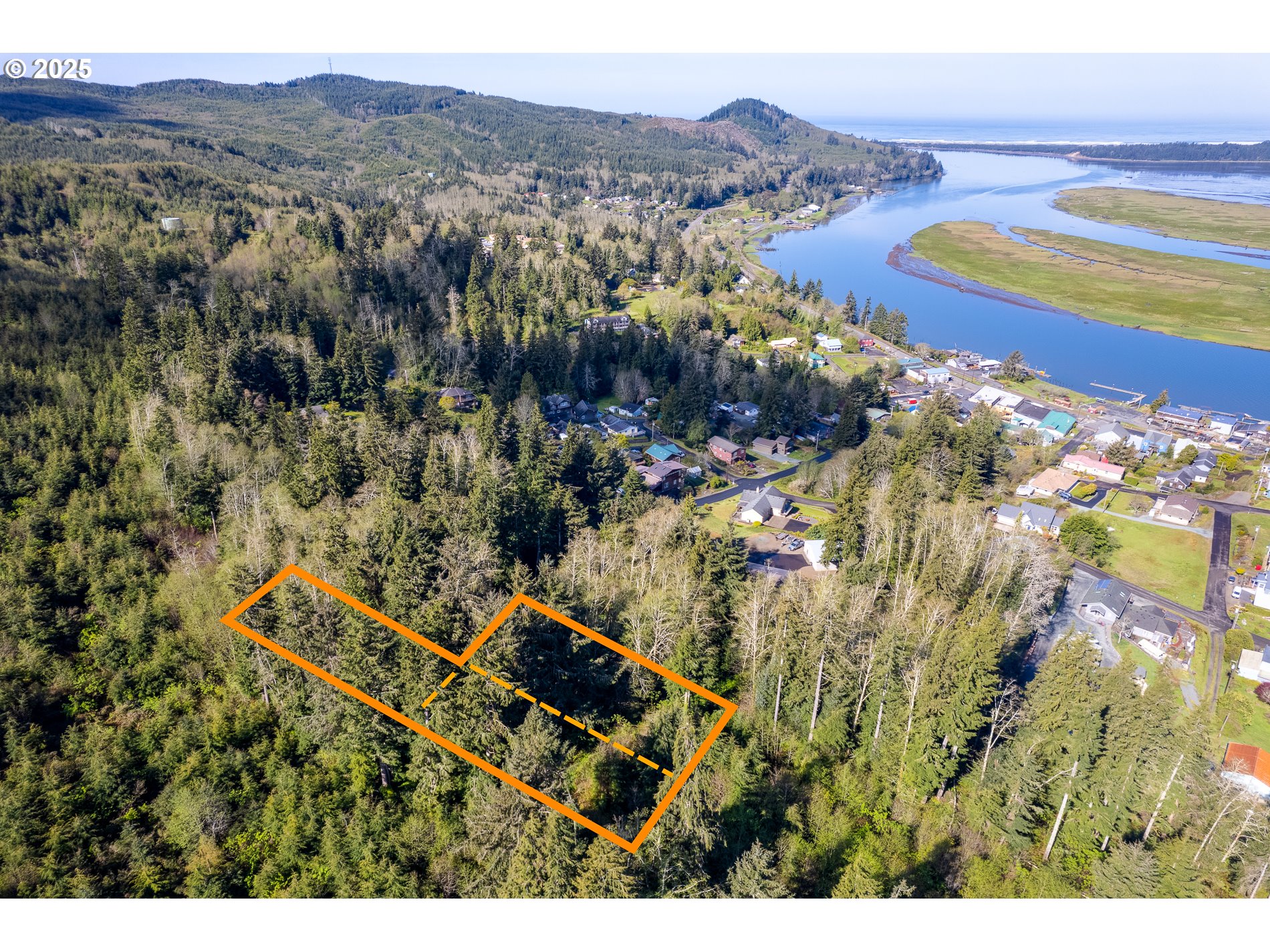 Rector Street, Unit TL 0502 Wheeler, OR 97147 - Photo 6 of 11 a view of a city with mountains in the background